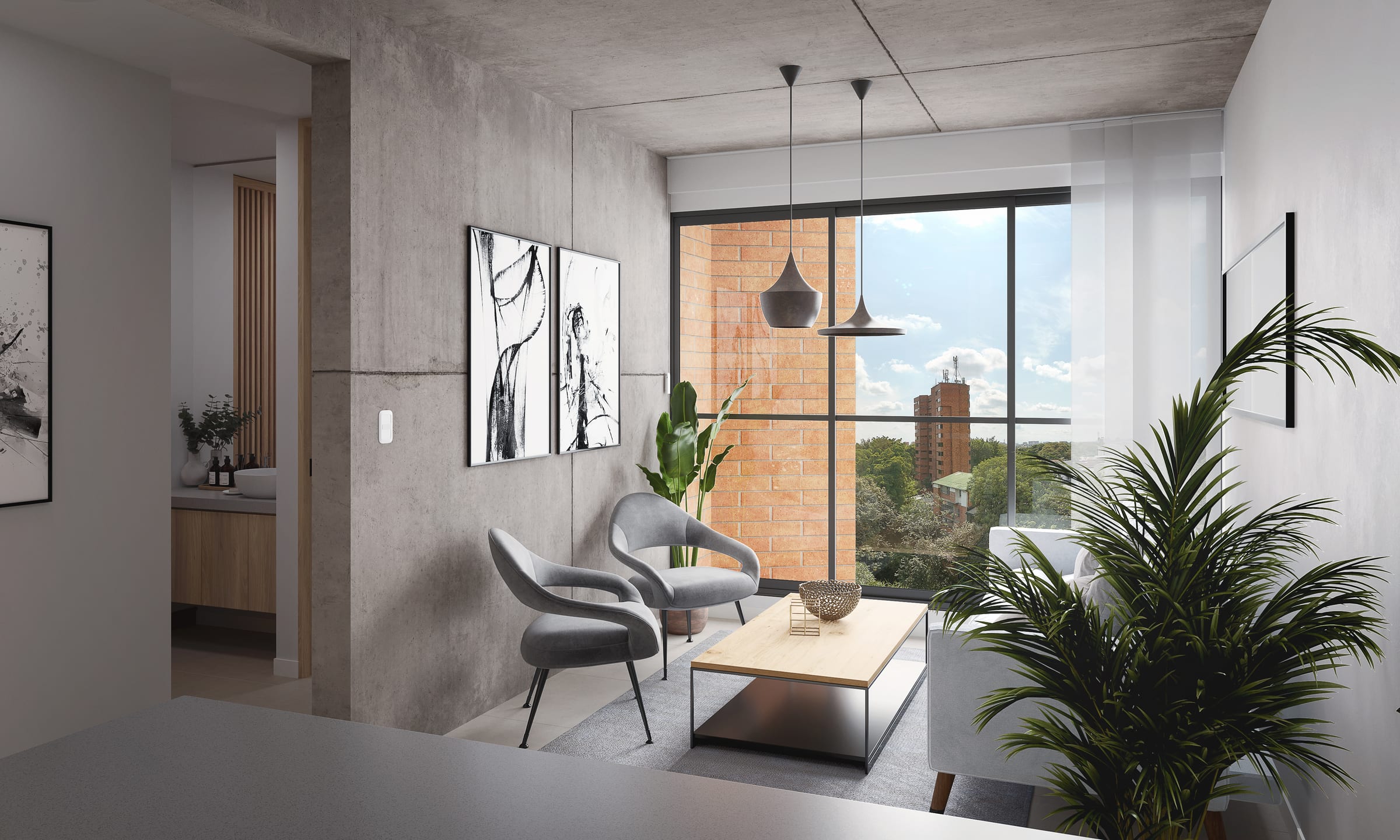 Apartment living room