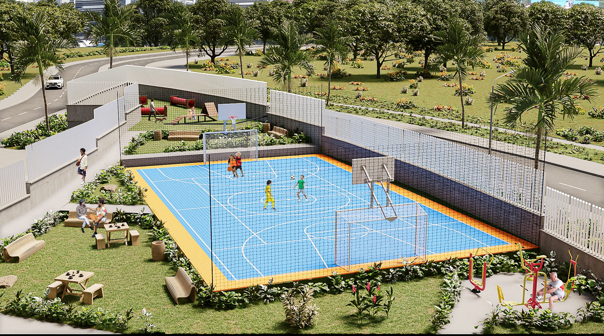 Sports court