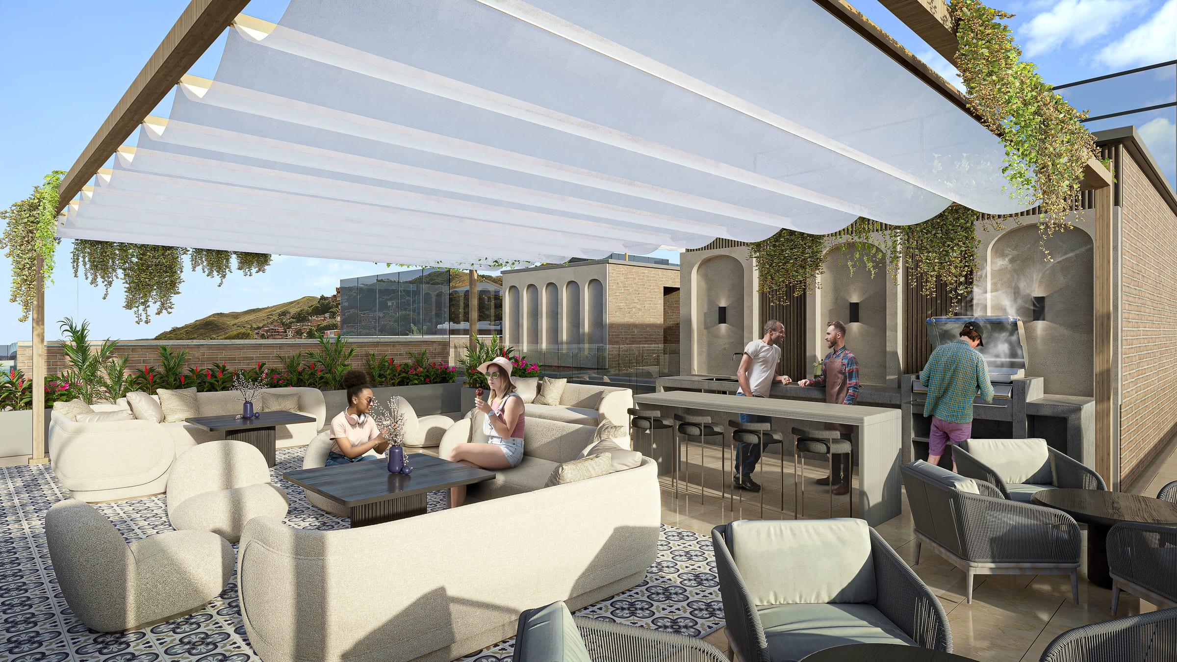 Social terrace