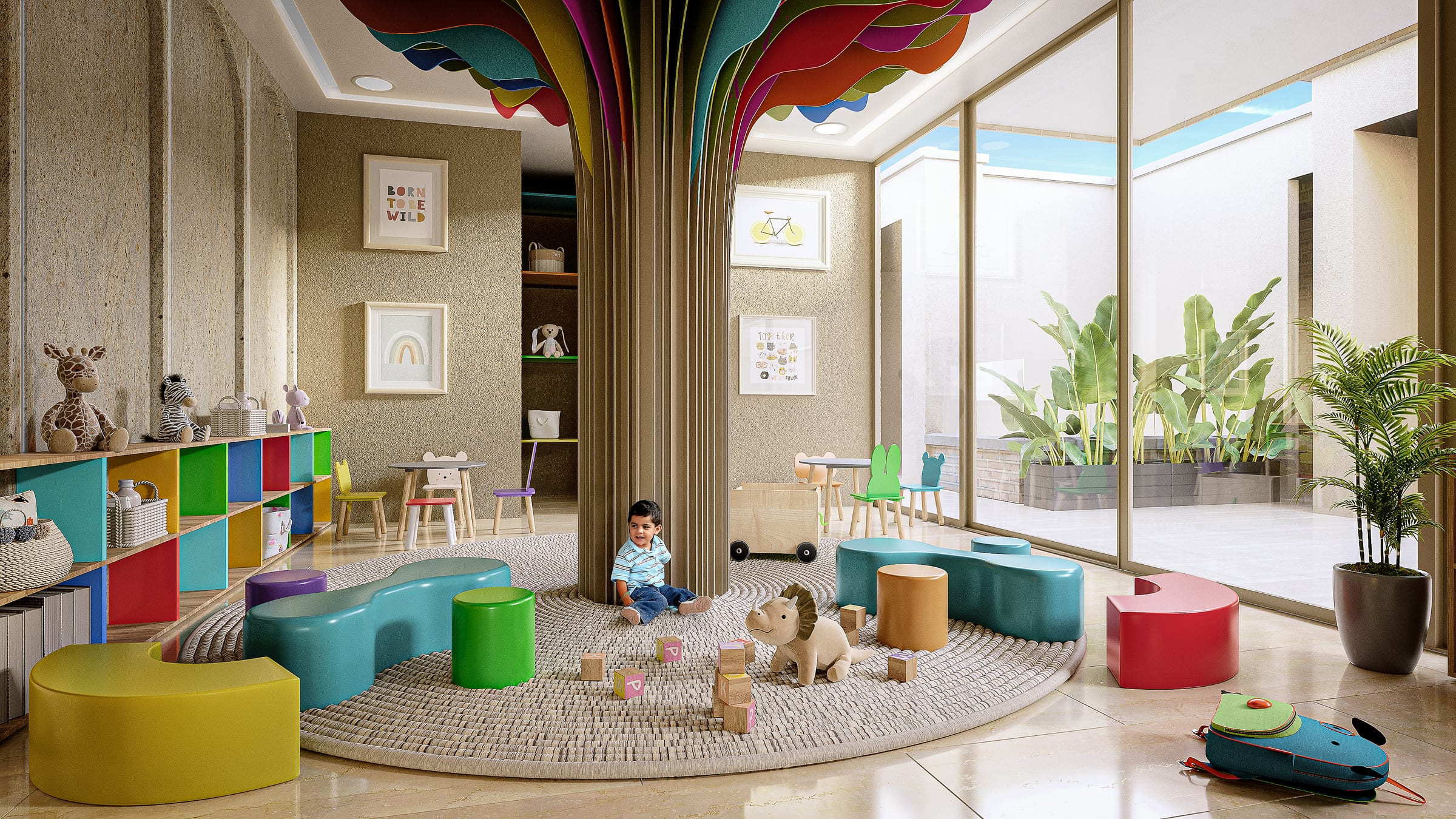 Kids area