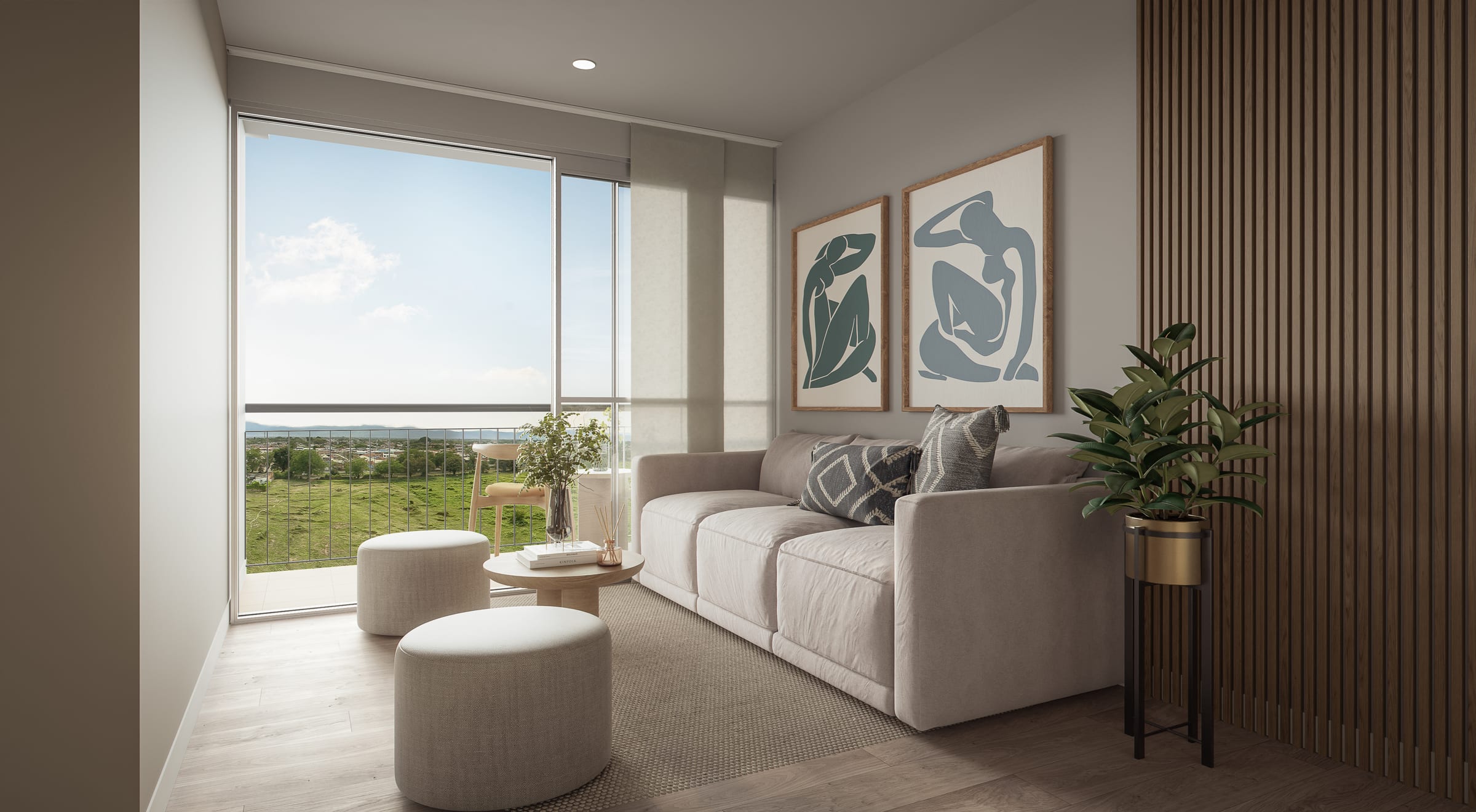Apartment living room